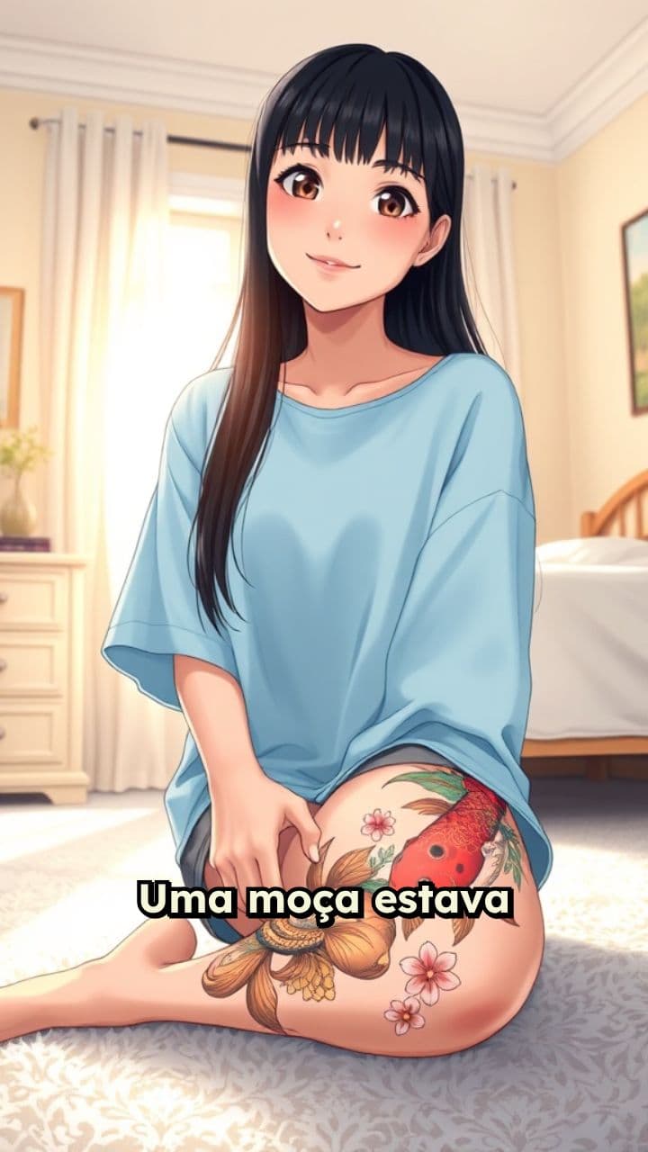 Tatuagem na coxa vira constrangimento