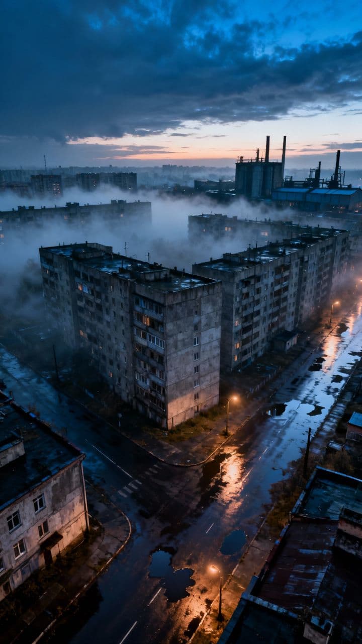 Blaulicht im Ghetto ohne Aussicht