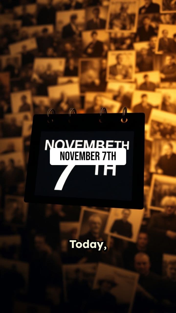 November 7th: History Unearthed