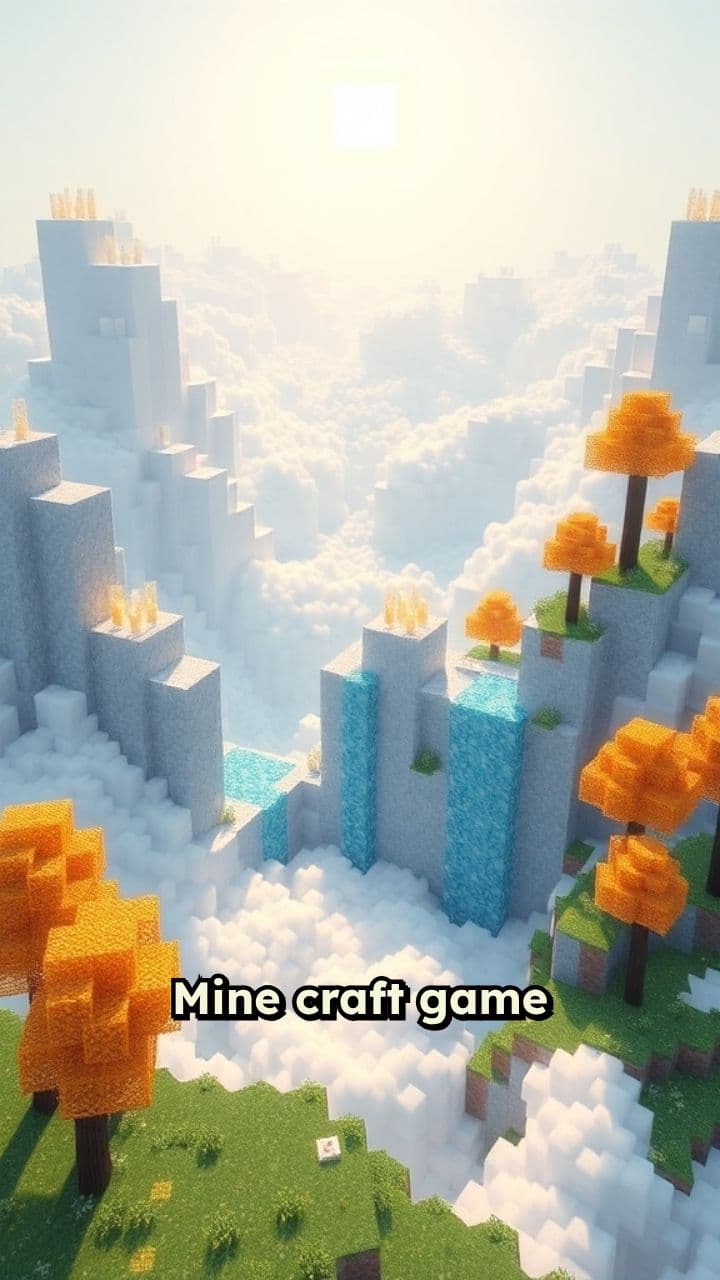 Smooth Minecraft Heaven Nature View