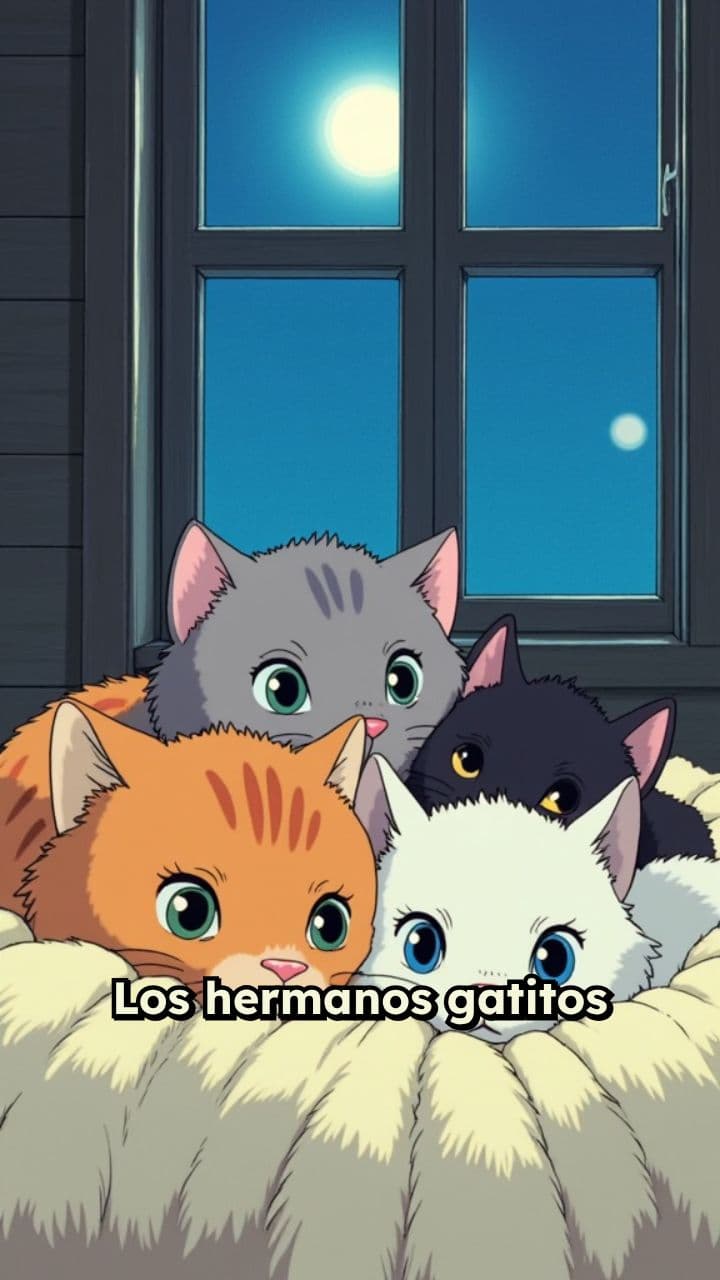 Los cuatro gatitos aventureros