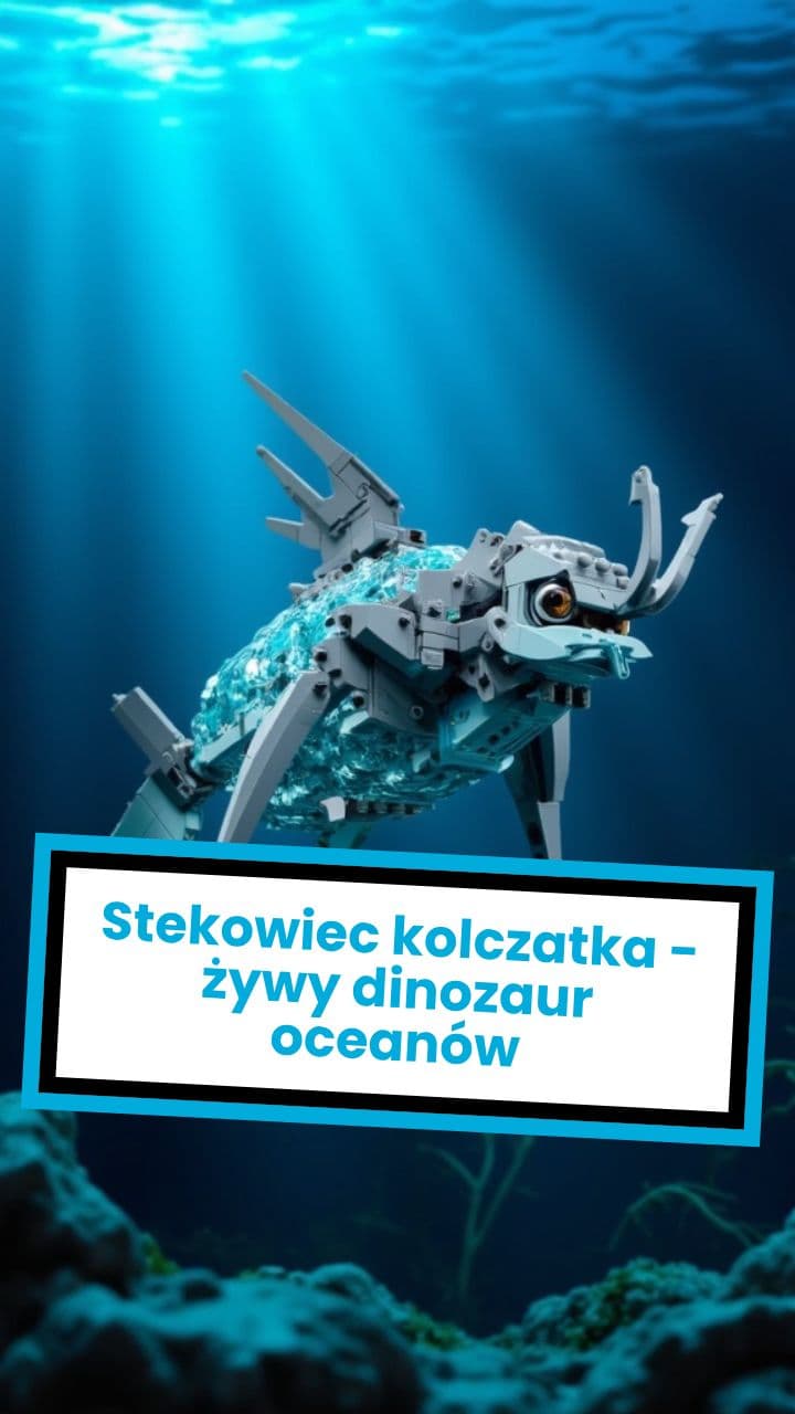 Stekowiec kolczatka - żywy dinozaur oceanów