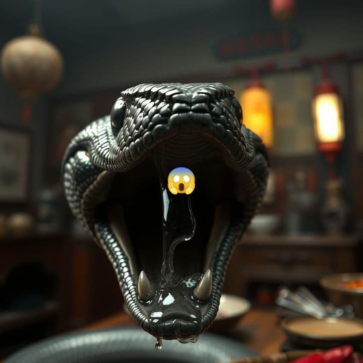 सांप का कटा सिर