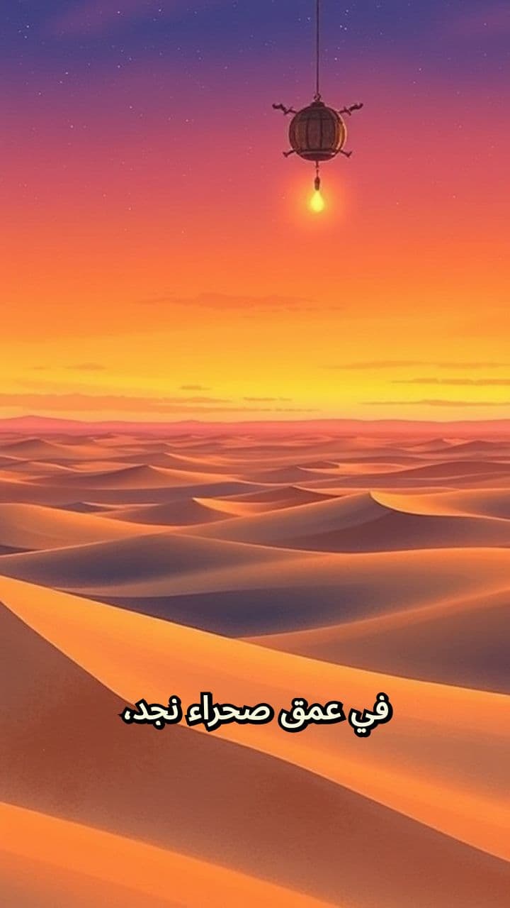 أسطورة أبو فانوس في صحراء نجد