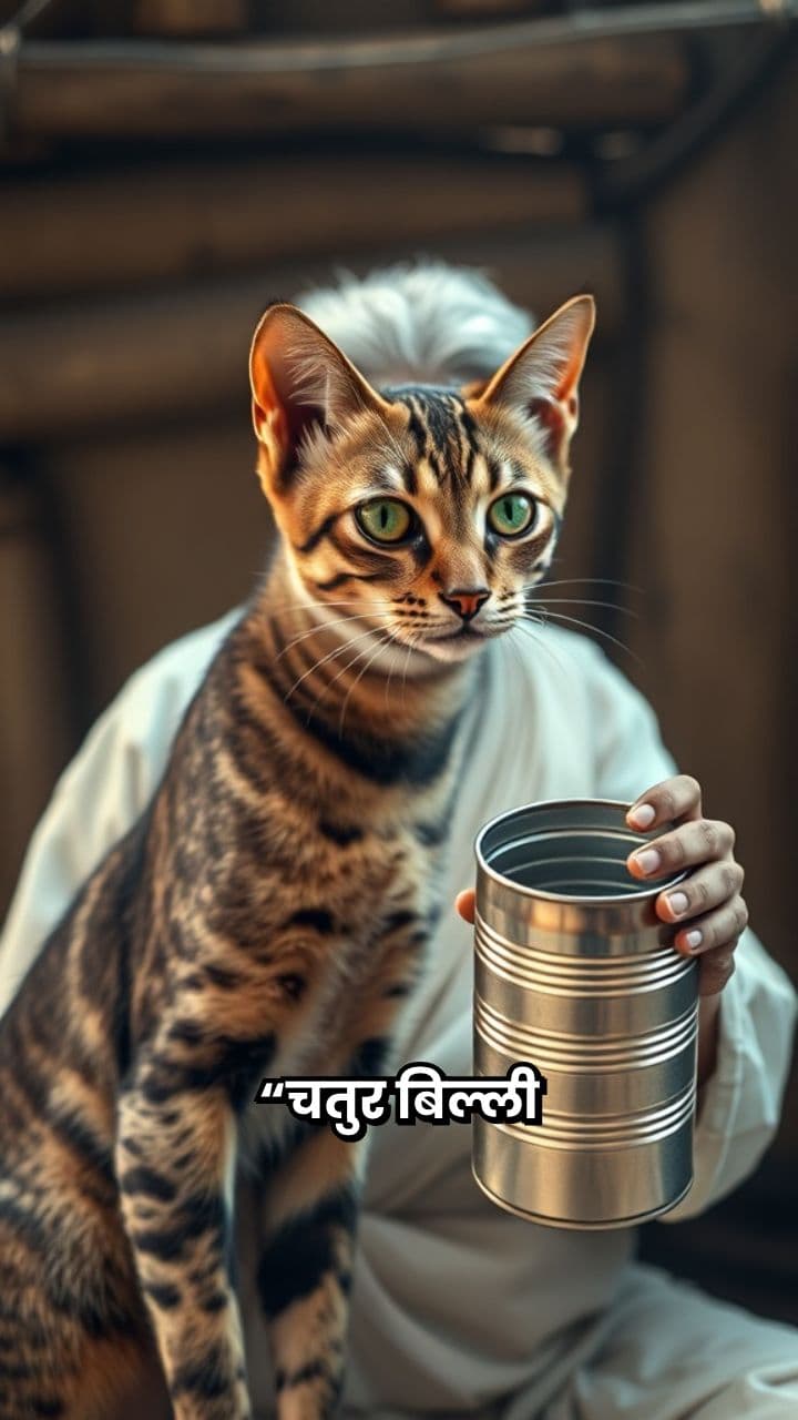 चतुर बिल्ली और किसान की चाल