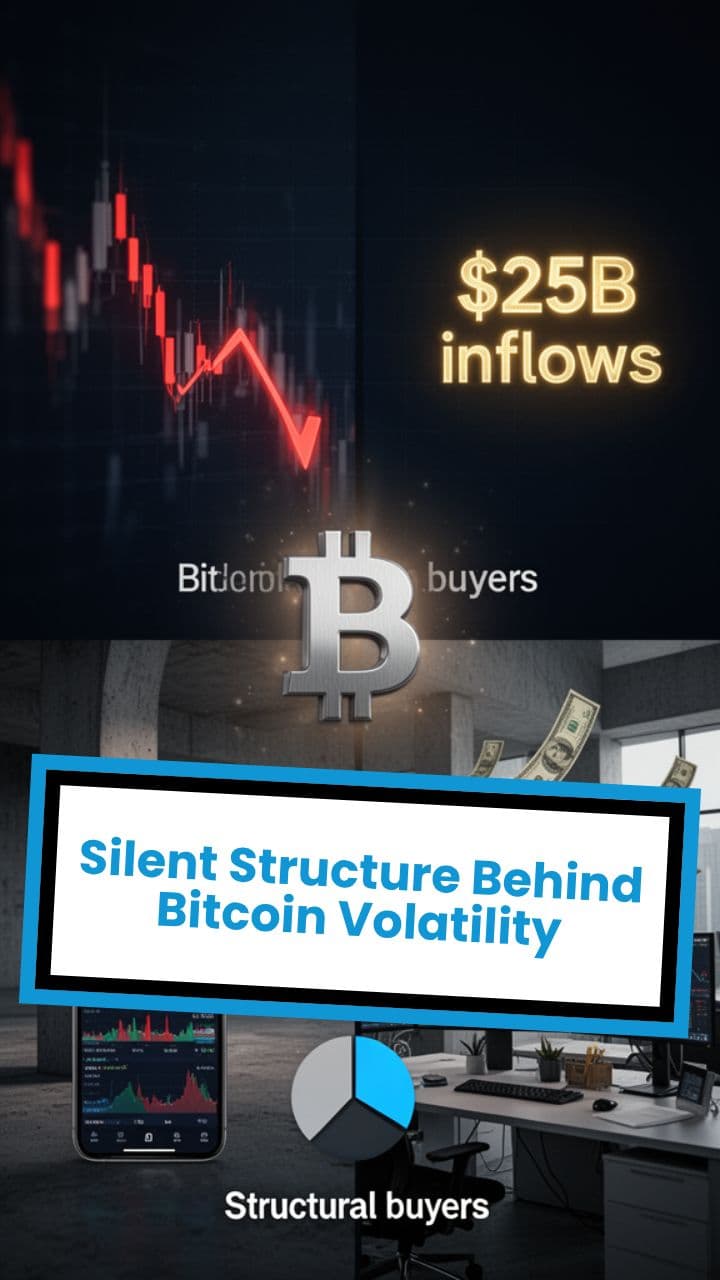 Silent Structure Behind Bitcoin Volatility