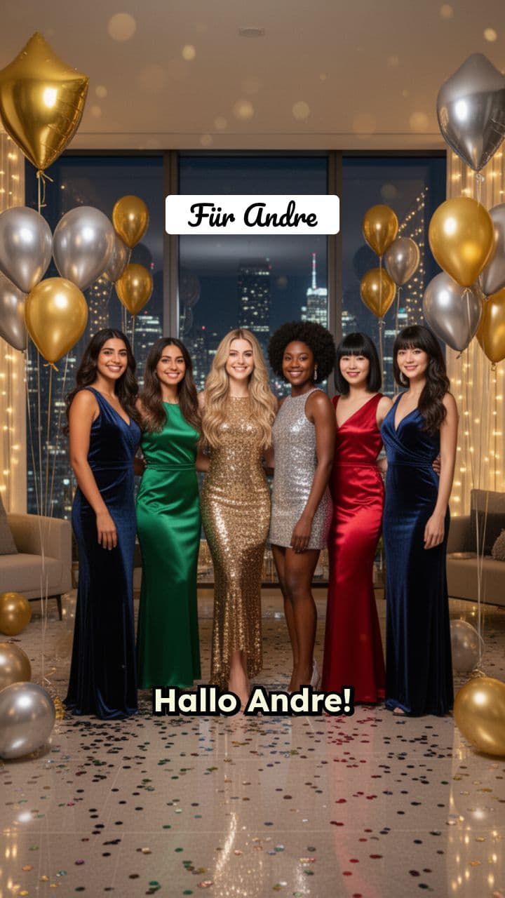 Neujahrsgruß für Andre