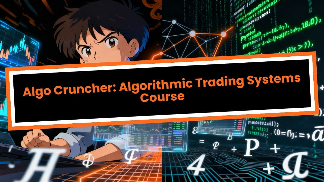 Algo Cruncher: Algorithmic Trading Systems Course