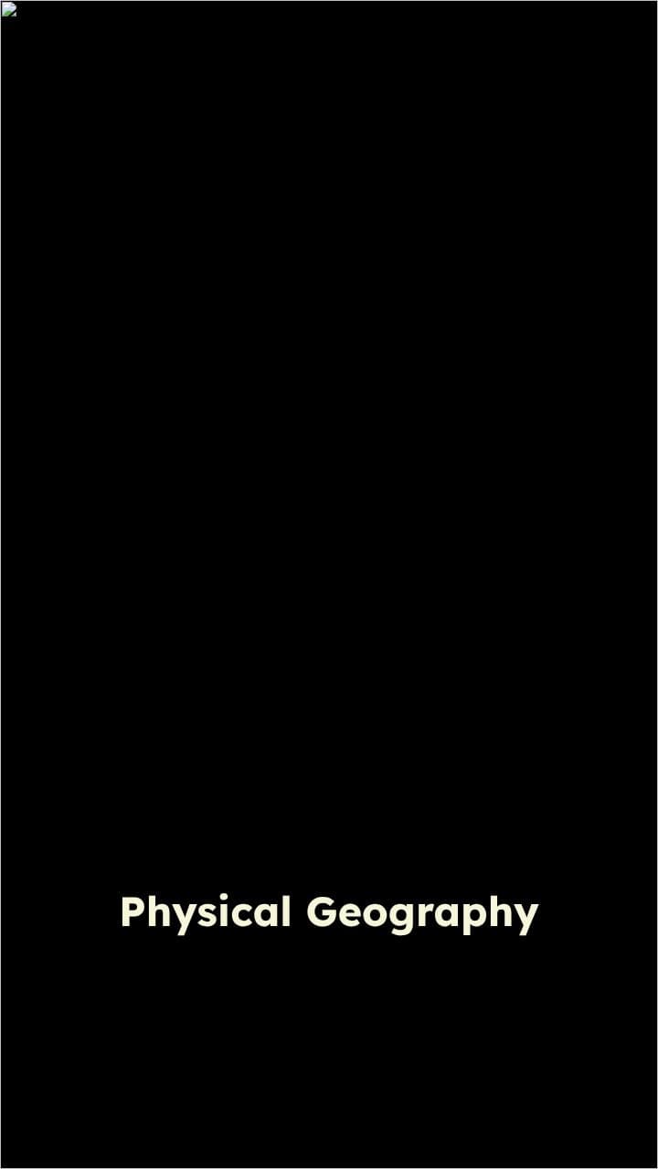 Geography: Physical and Human Aspects