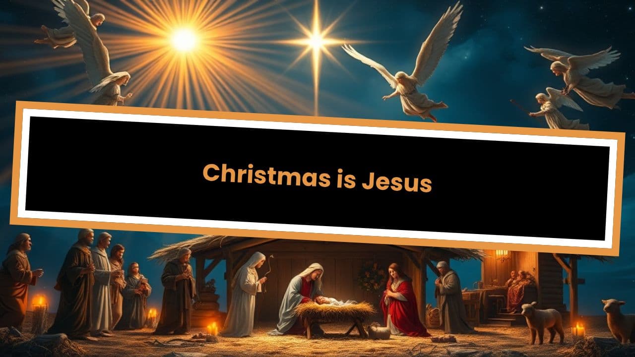 Christmas is Jesus