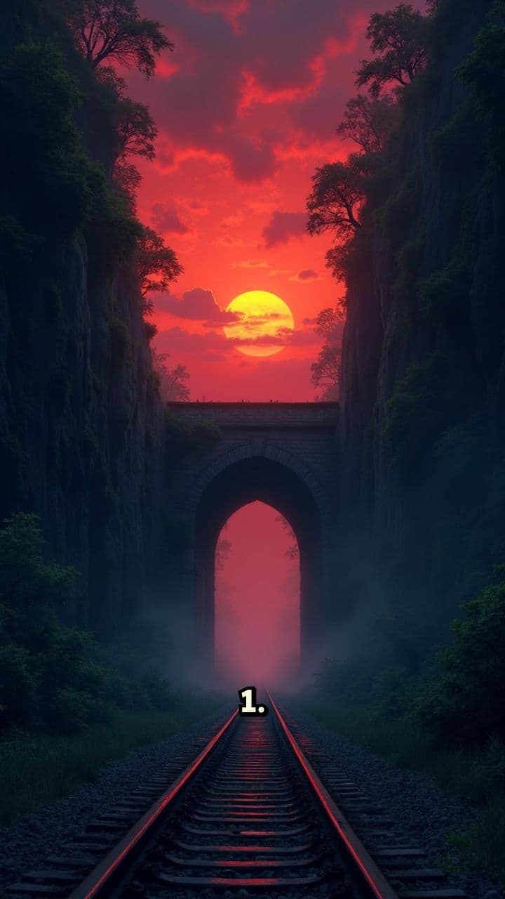 Sombras no Túnel Abandonado