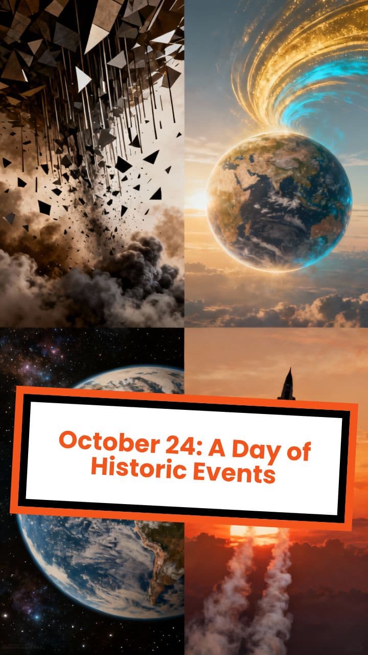 October 24: A Day of Historic Events