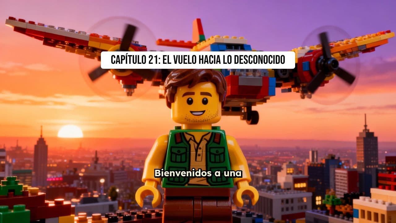 Capisebas en el Mundo LEGO: El Vuelo y el Error