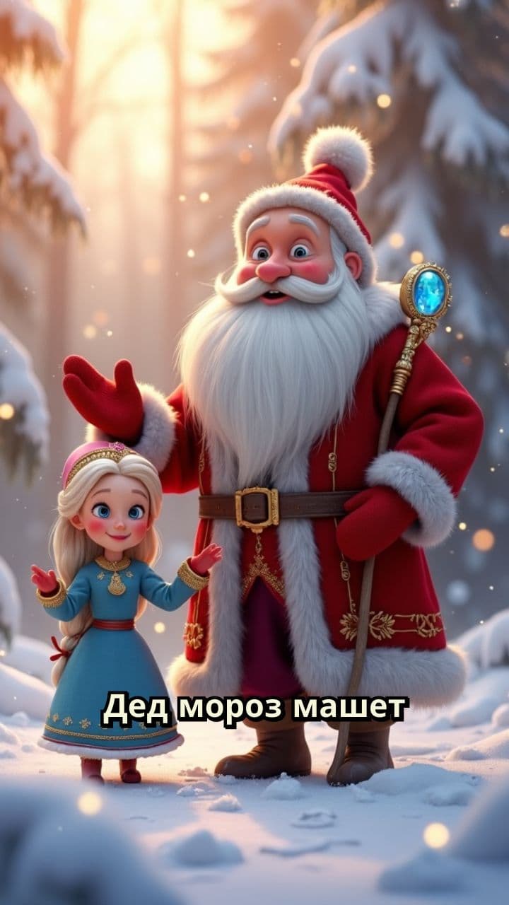 Зимние забавы с Дедом Морозом