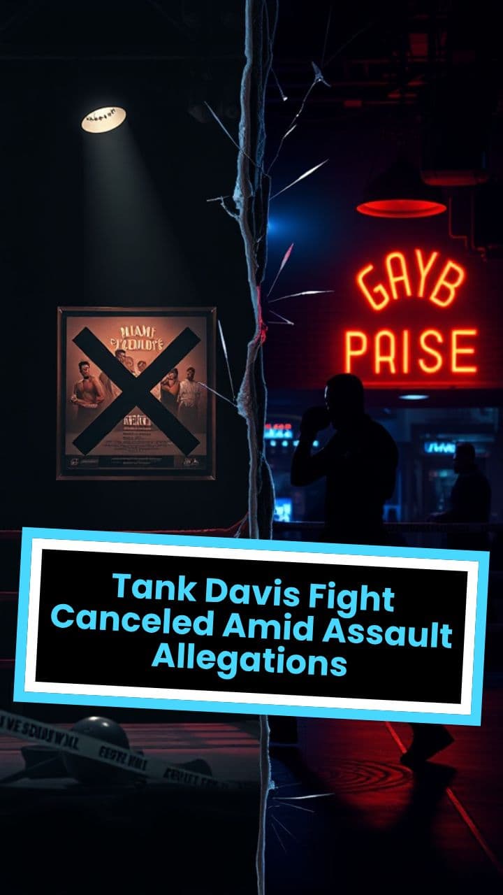 Tank Davis Fight Canceled Amid Assault Allegations