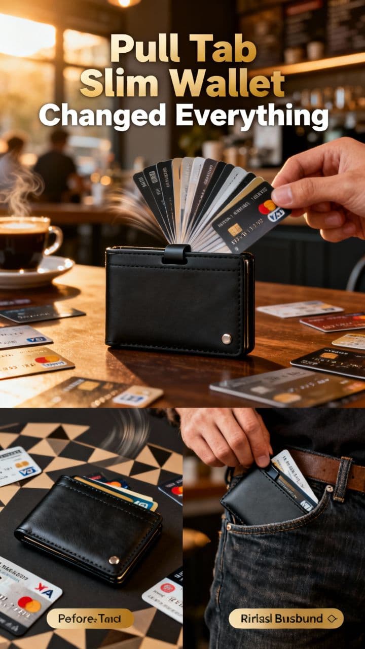 Pull Tab Slim Wallet Changed Everything
