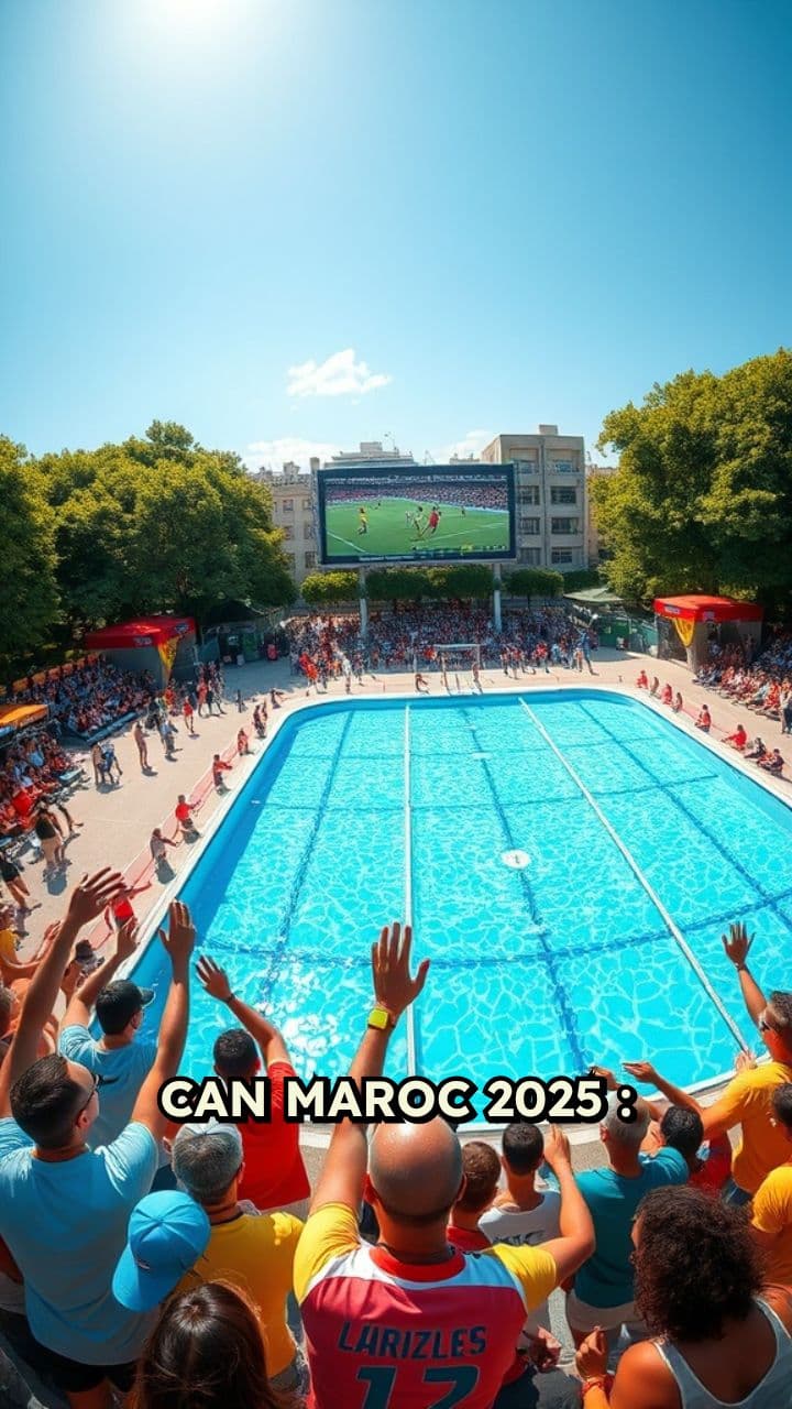 FAN ZONE CAN MAROC 2025 à Ouando