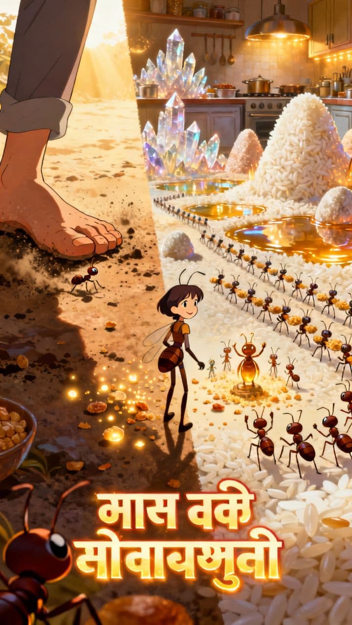 अरु और बाँटने की खुशी