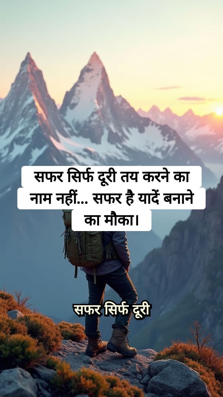 Safar: Yaadein Banane Ka Mauka