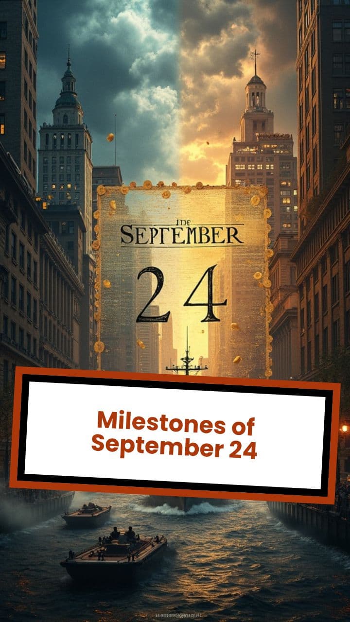 Milestones of September 24