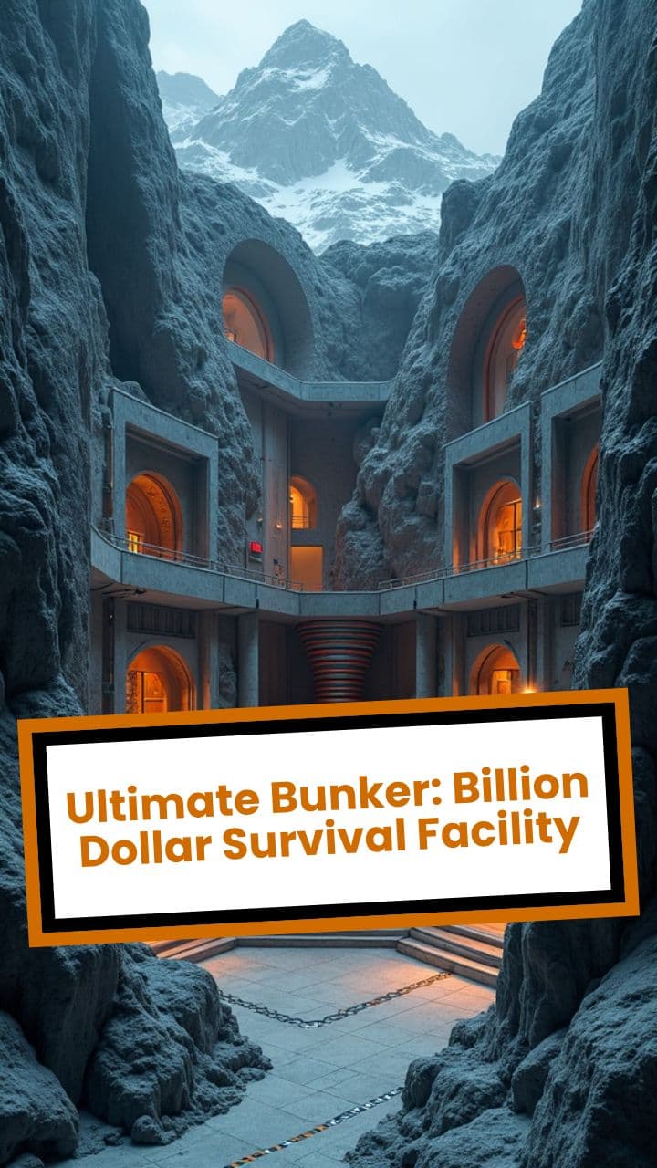 Ultimate Bunker: Billion Dollar Survival Facility