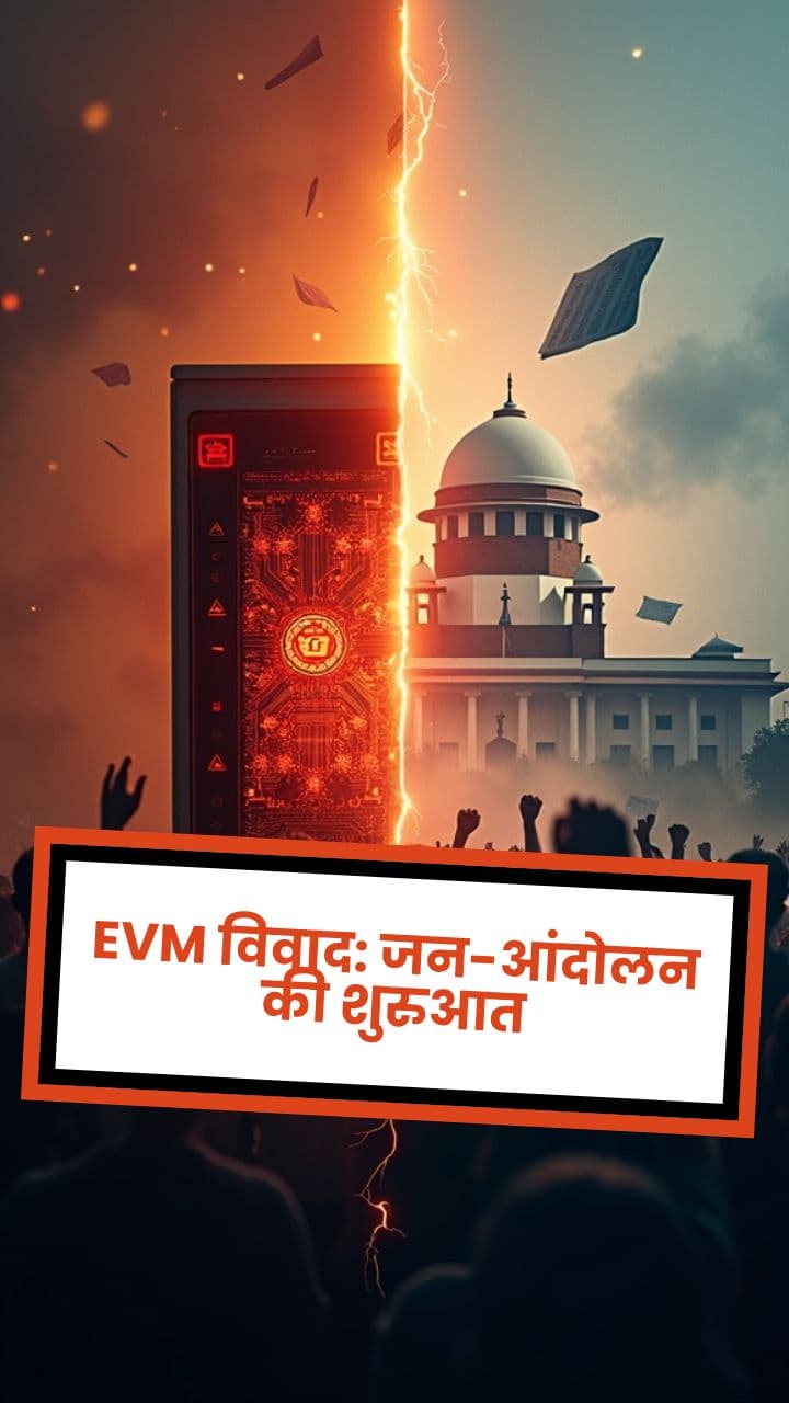 EVM विवाद: जन-आंदोलन की शुरुआत