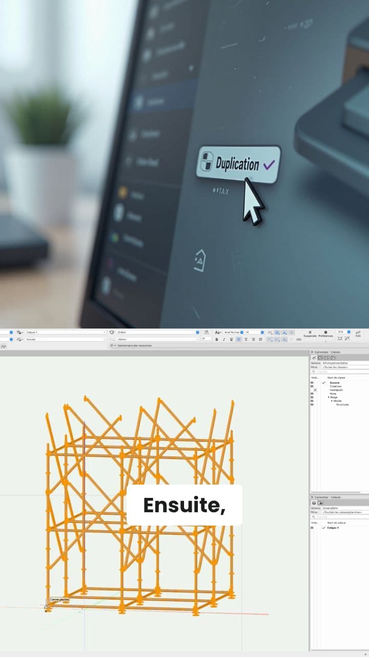 Construisez un Échafaudage Complexe en Secondes