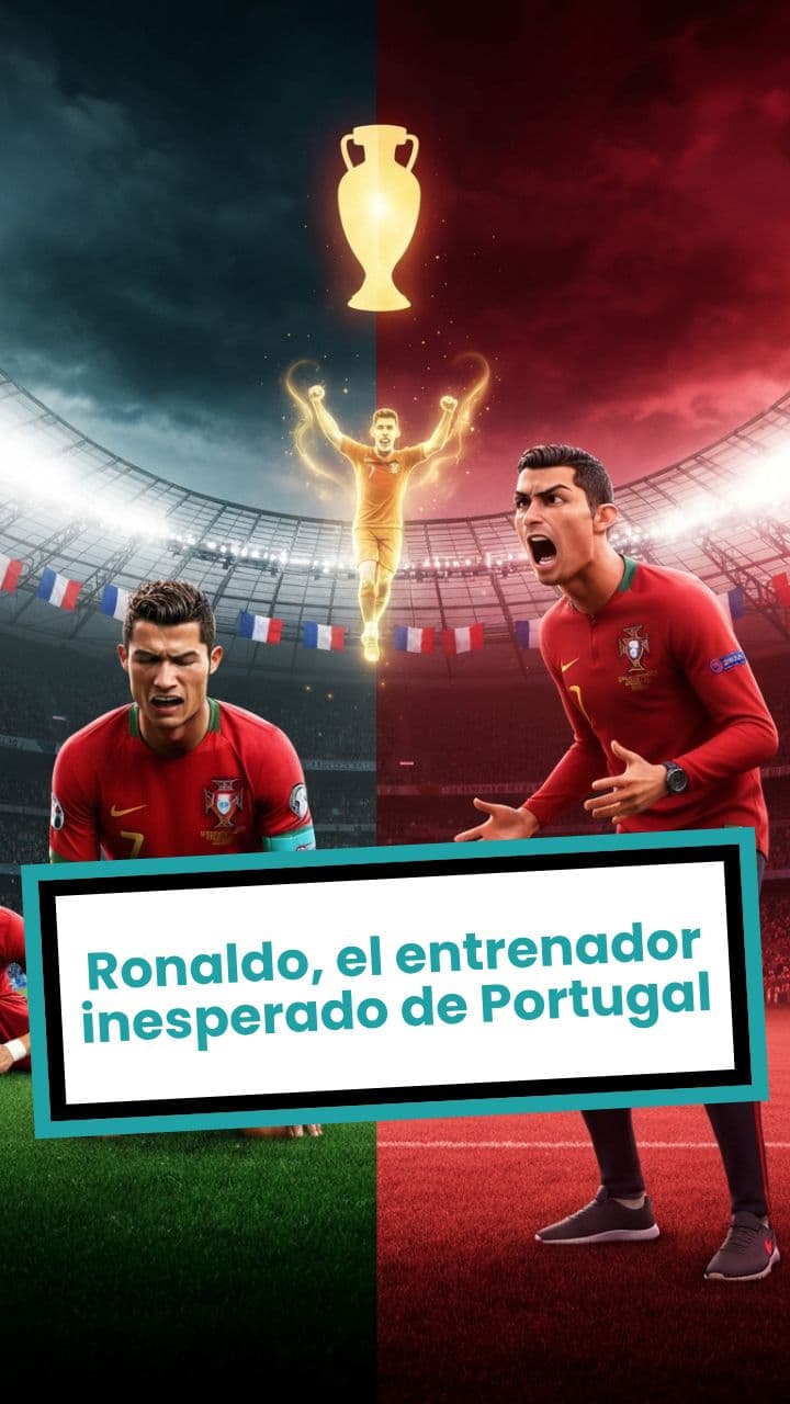 Ronaldo, el entrenador inesperado de Portugal