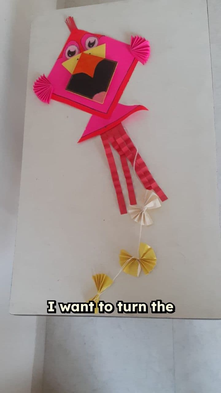 Kite's Joyful Dance in the Sky