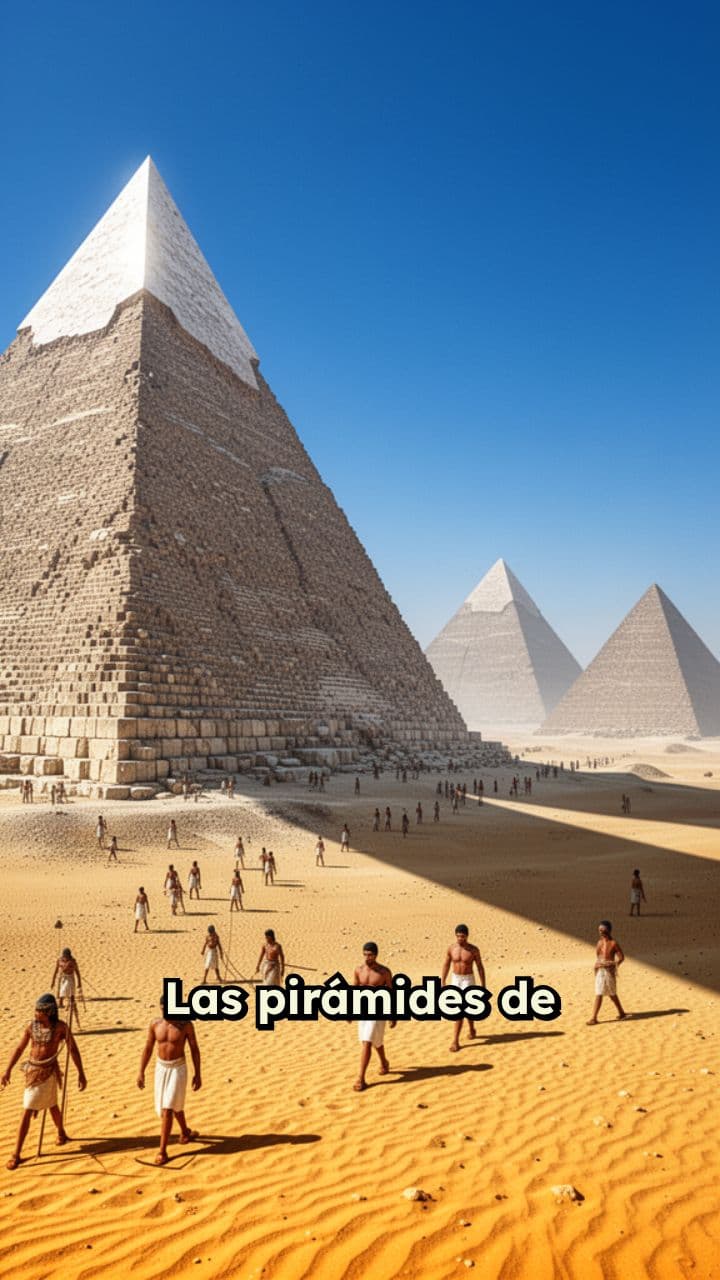 Las pirámides de Giza, gigantes milenarios