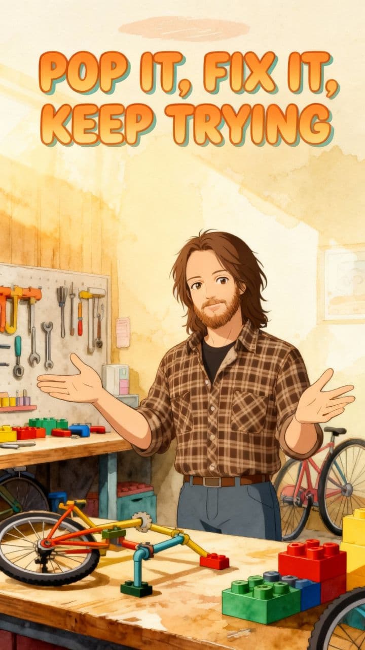 Pop It, Fix It, Keep Trying