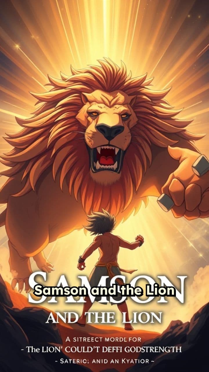 Samson's Strength Against the Lion