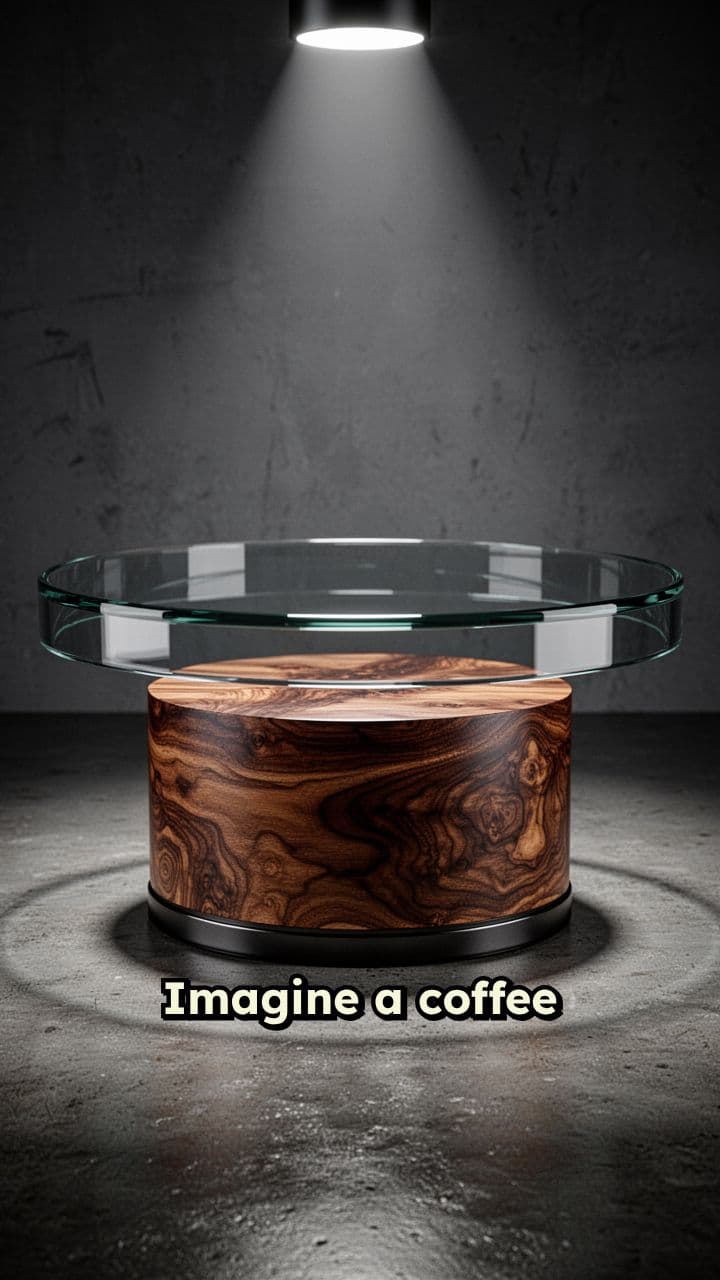 Magnetic Levitation Luxury Coffee Table