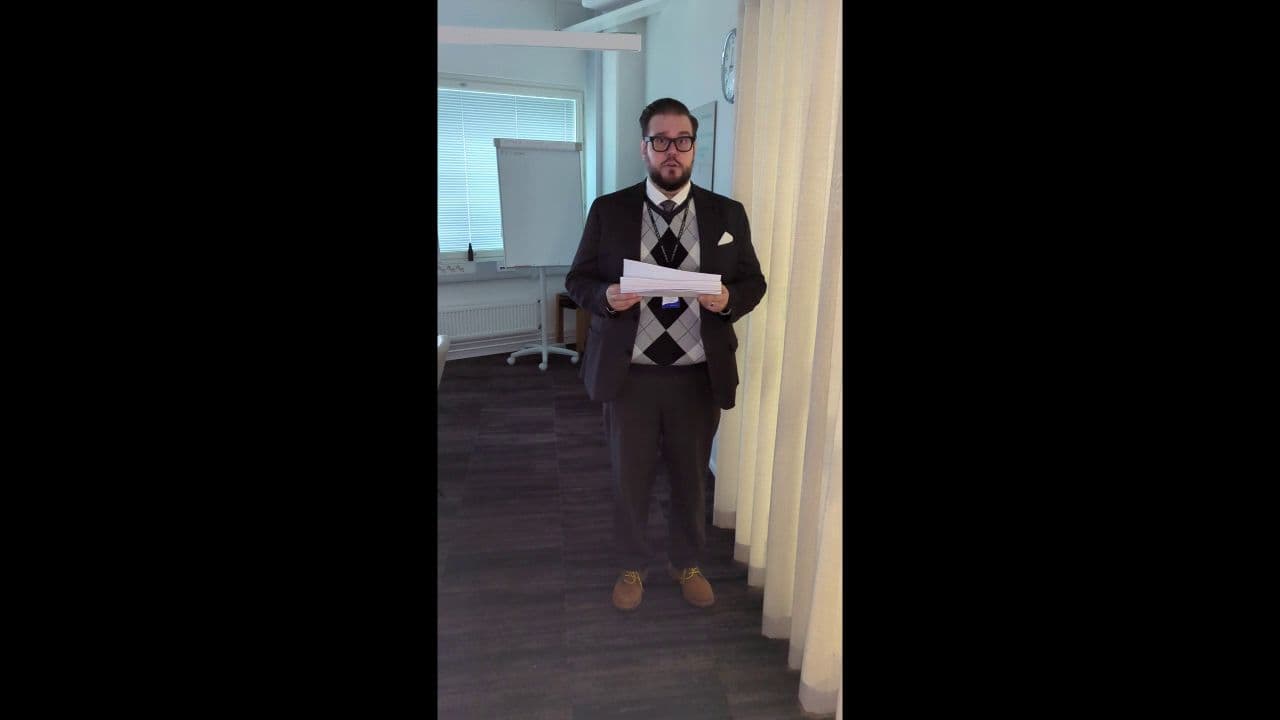 IT-osaston esitys ongelmista ja ratkaisuista