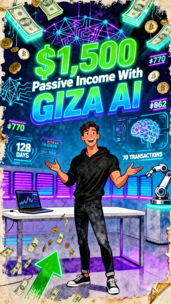 $1,500 Passive Income With GIZA AI
