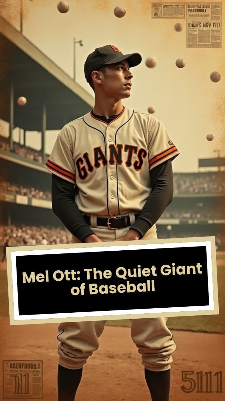 Mel Ott: The Quiet Giant of Baseball