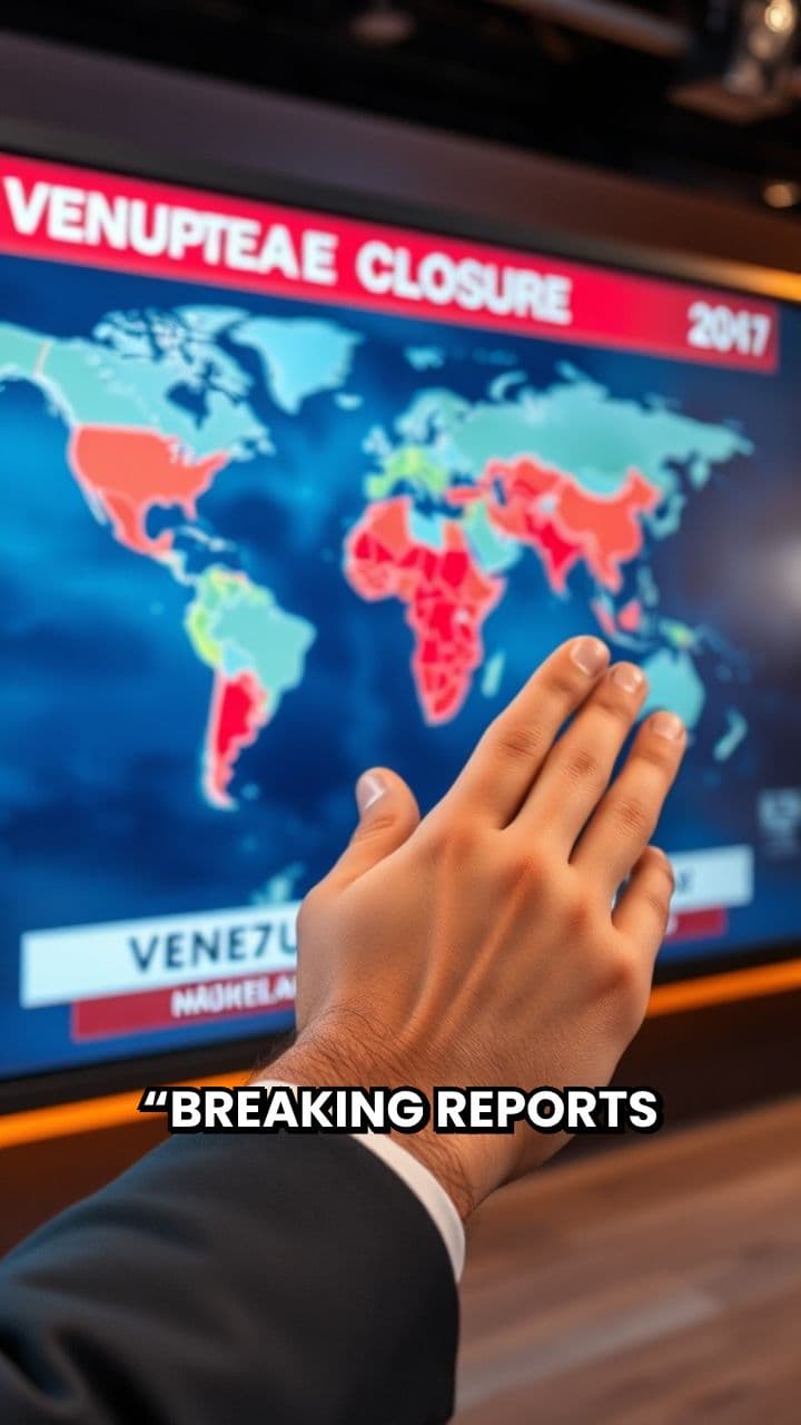 Venezuela Closes Airspace Amid U.S. Strike Fears