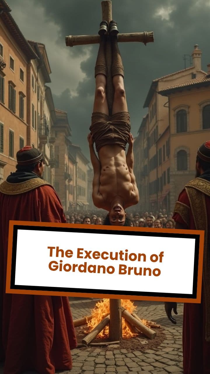 The Execution of Giordano Bruno