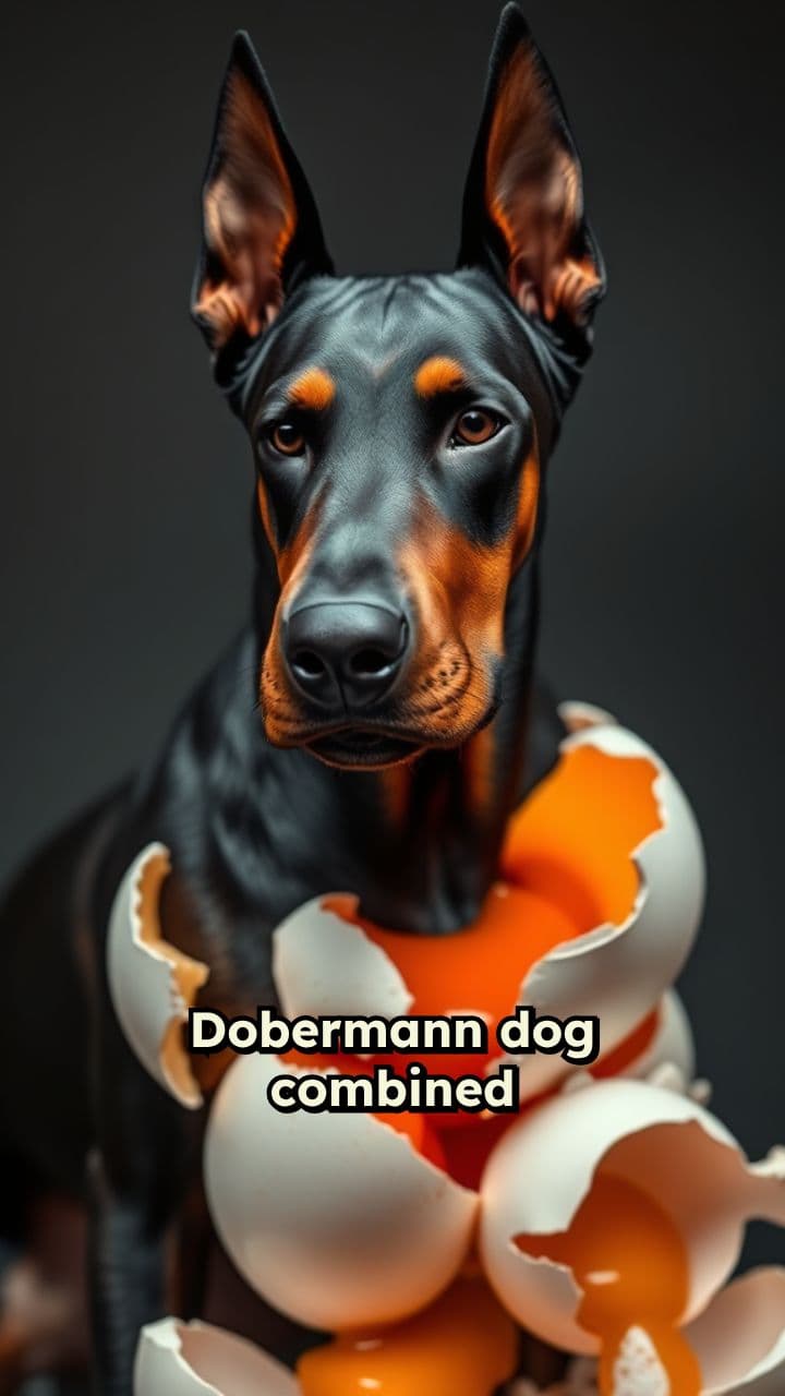 Dobermann and Eggs Fusion