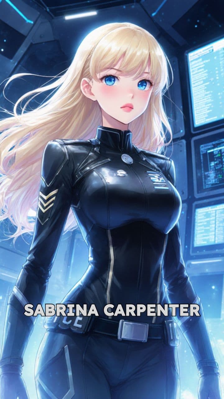 Sabrina Carpenter's Satirical Cyborg Creation