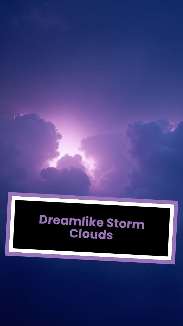 Dreamlike Storm Clouds