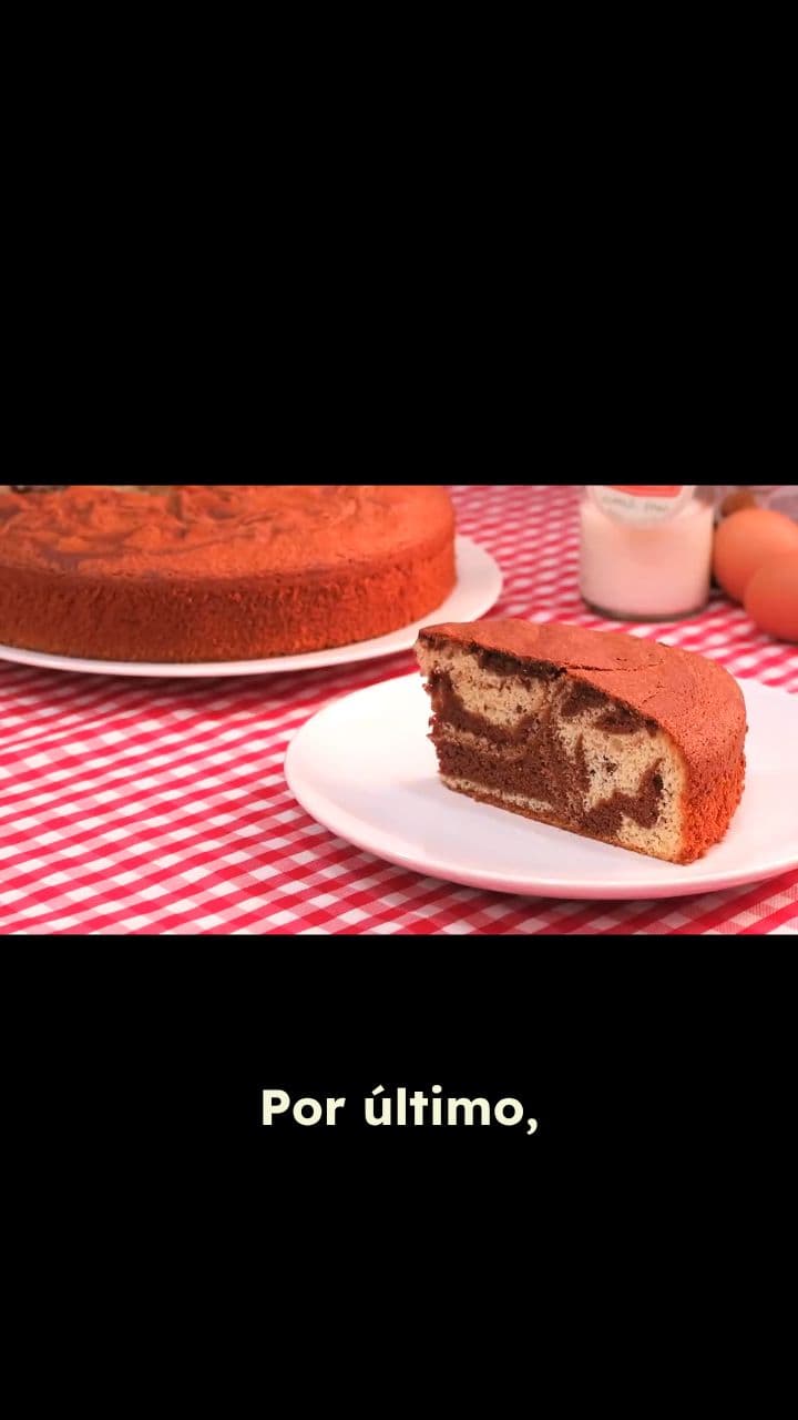 El resultado final: ¡riquísimo y superesponjoso!