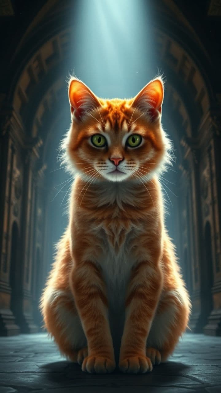 The Cat Who Tried to Be Serious but Failed