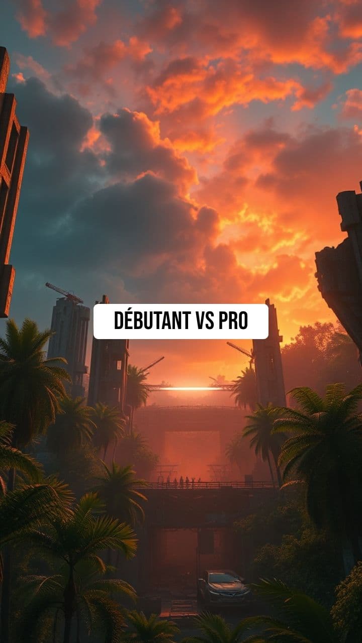 Débutant vs Pro