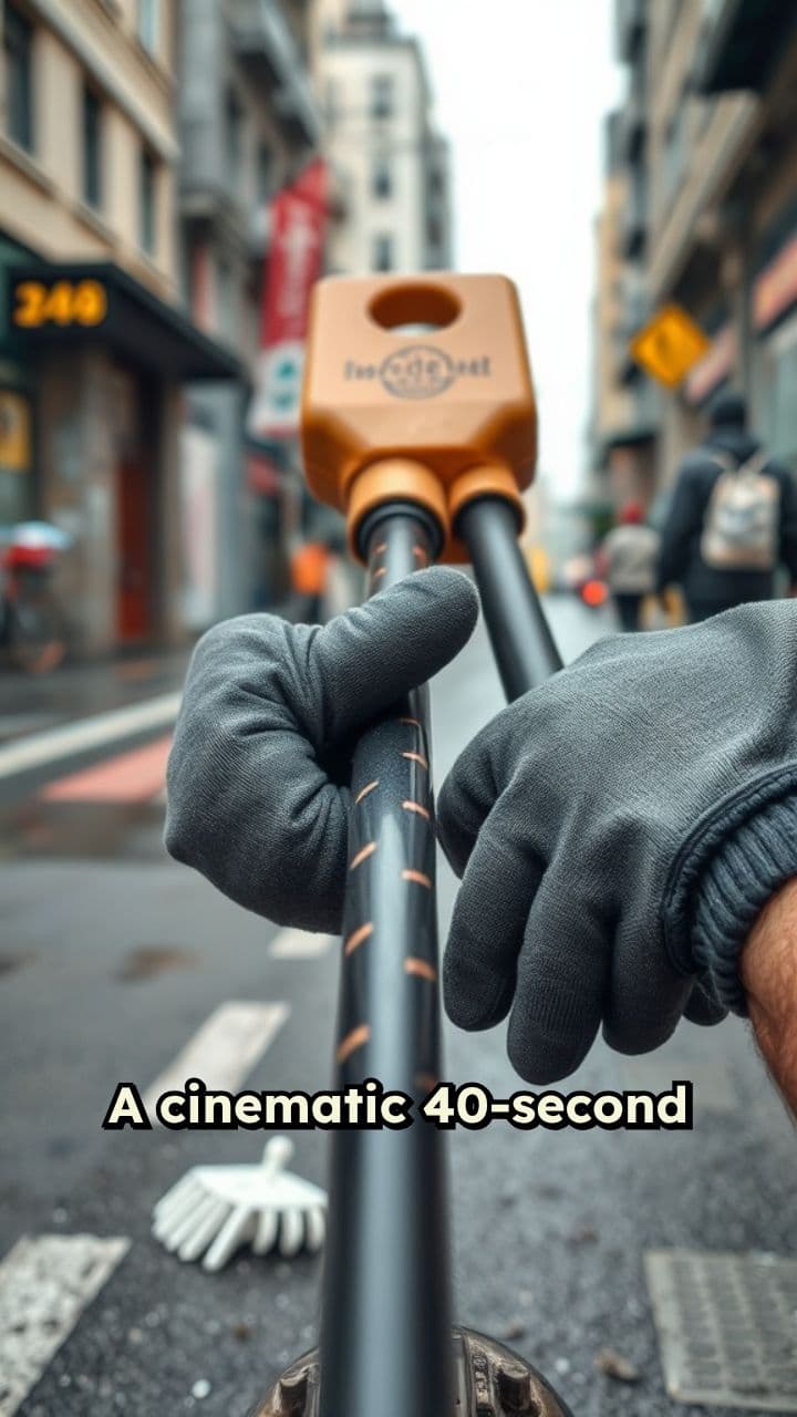 A Day in the Life of a Street Cleaner