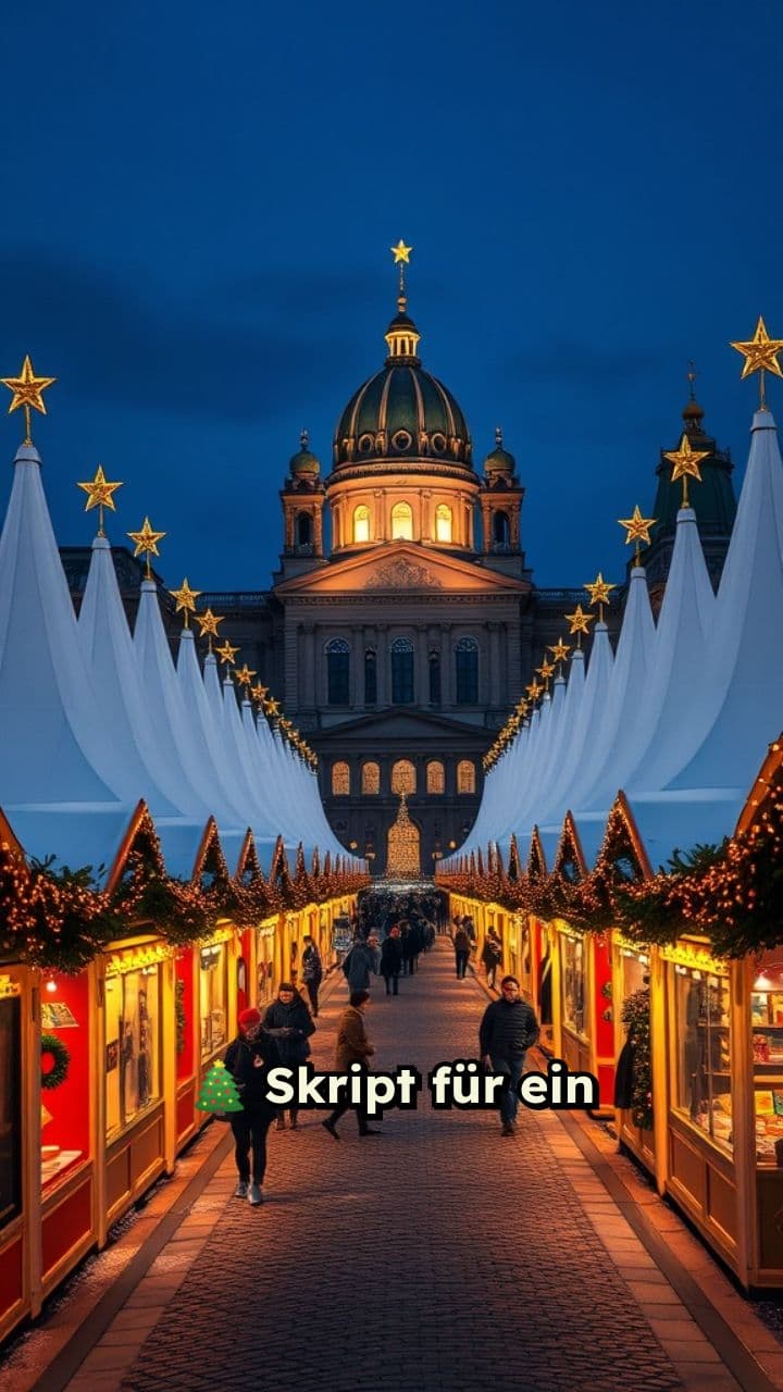 WeihnachtsZauber am Gendarmenmarkt für Schwimmer:innen