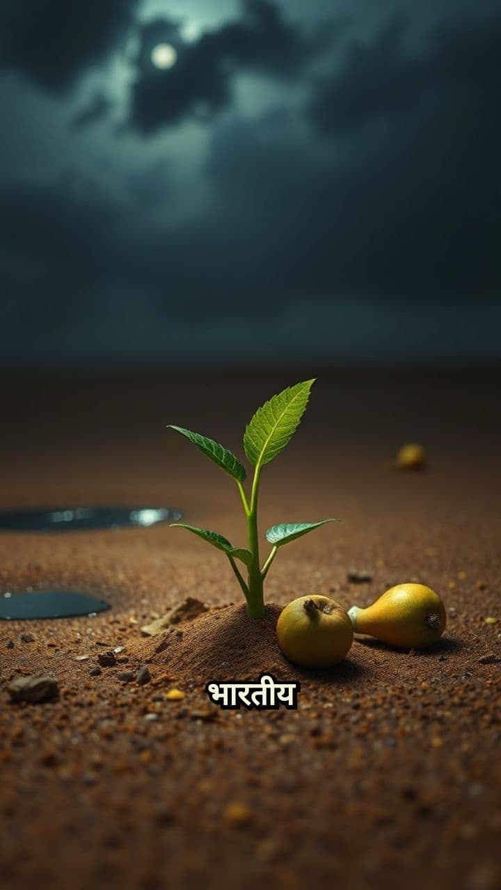 सीताफल का पेड़ और जवान की खुशी