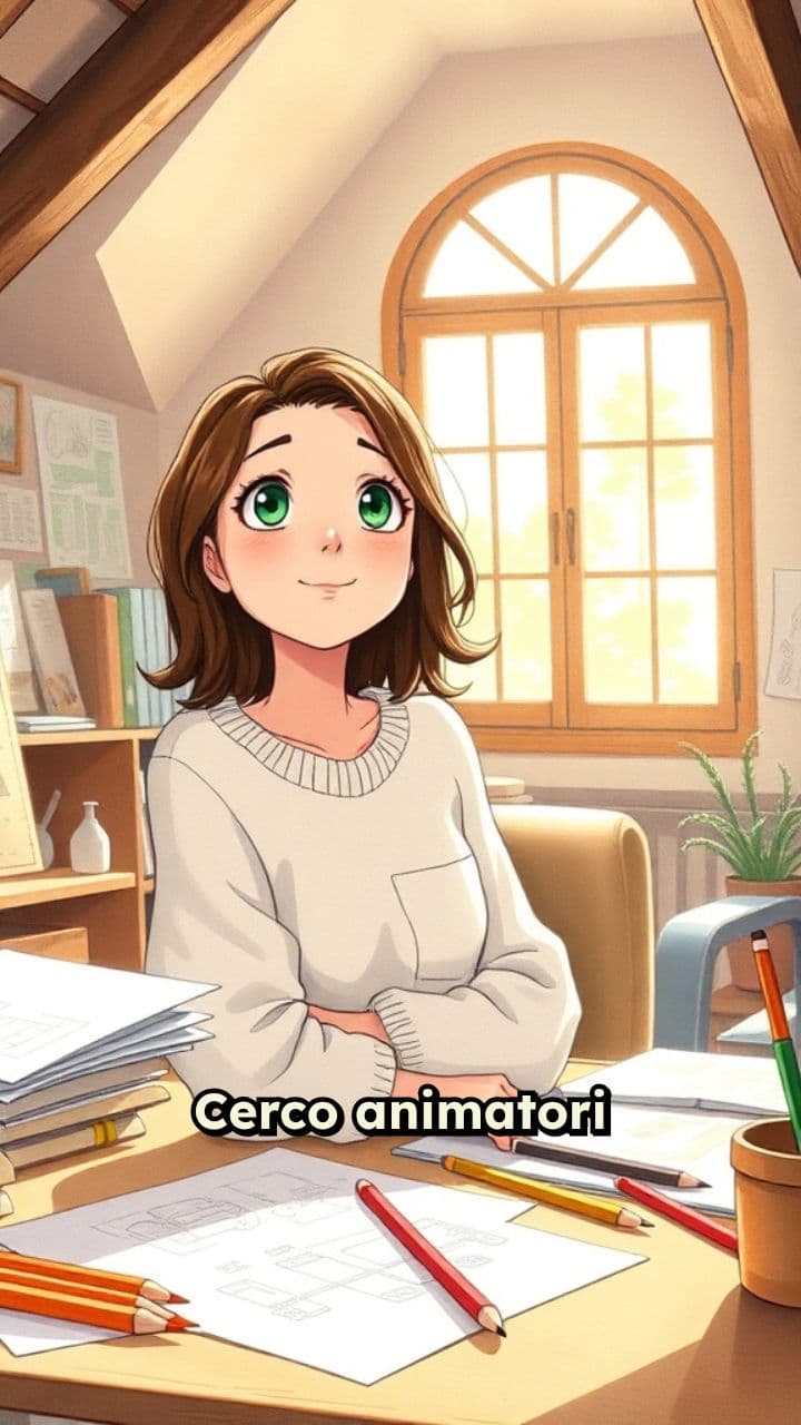 Cerchiamo animatori per un cartone animato!