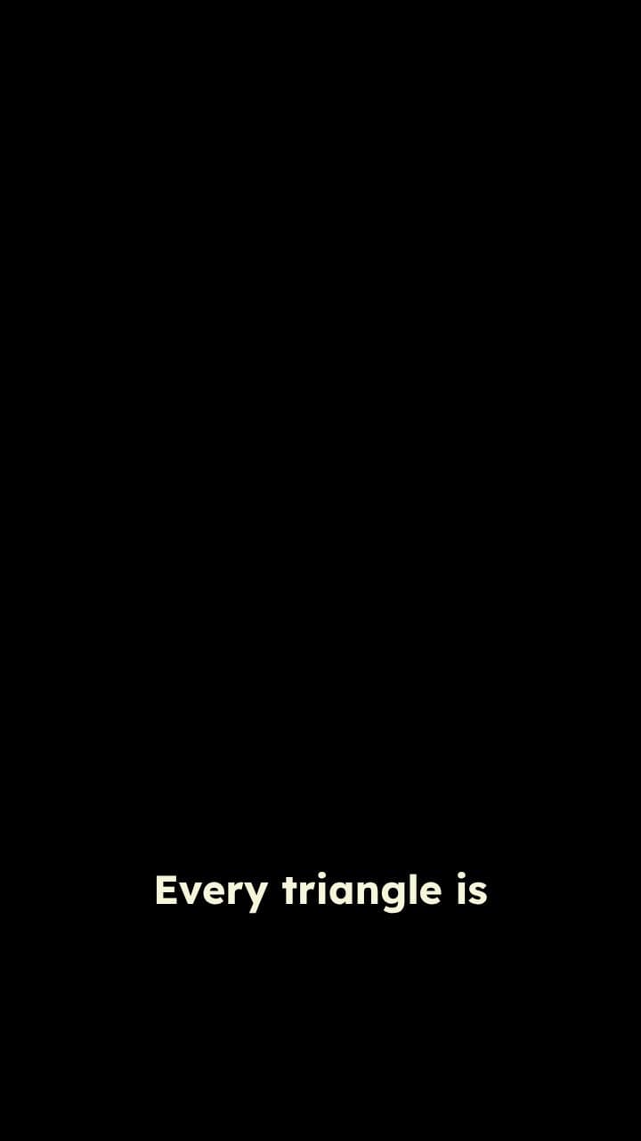 Triangles: Half of Rectangles