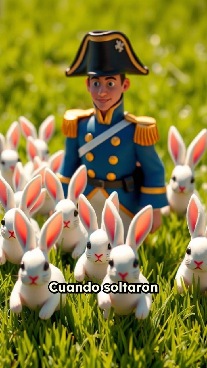 El Ataque de los Conejos a Napoleón